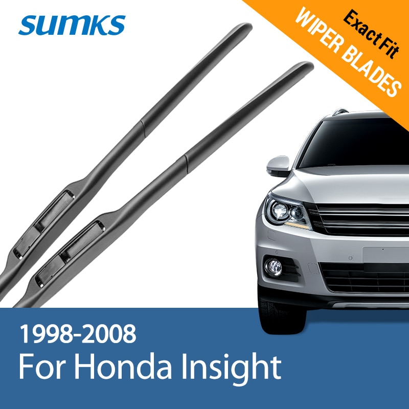 SUMKS Wiper Blades for Honda insight 26  16 Fit Hook Arms 2009 2010 2011 2012 2013 2014